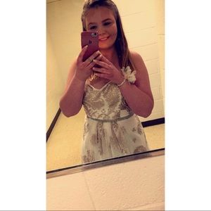 White David’s bridal prom dress